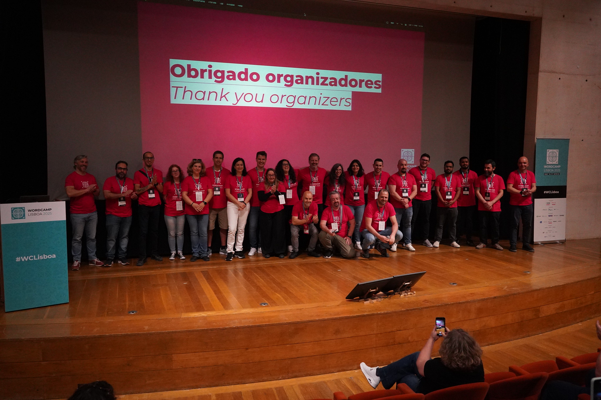 Organizadores do WordCamp Lisboa 2025