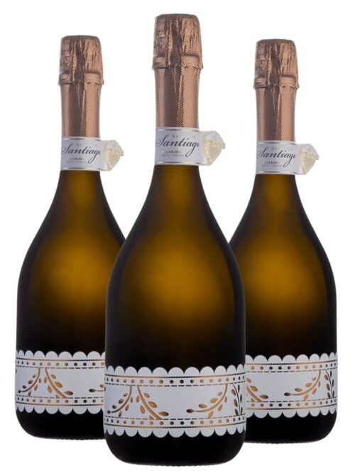 Pack 3 garrafas - Quinta de Santiago Alvarinho Reserva Espumante
